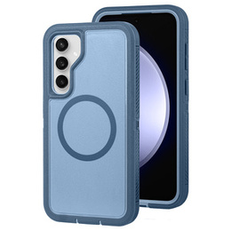 Tok kerettel Samsung Galaxy S23 FE készülékhez, MagSafe-hoz, kék