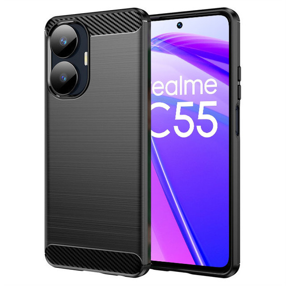 Telefontok a Realme C55, Carbon, fekete
