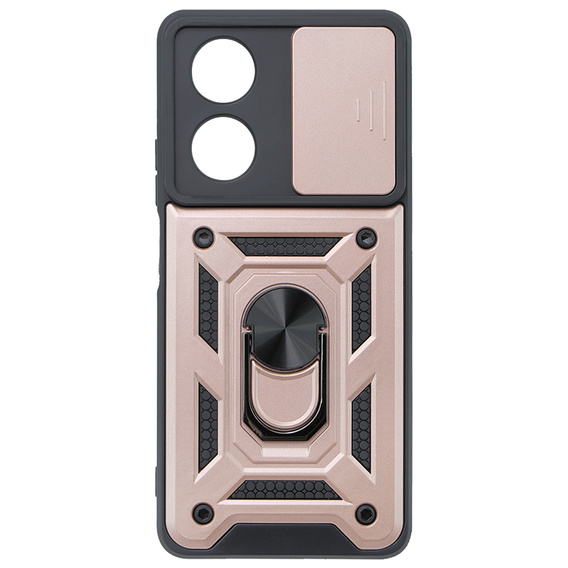 Telefontok a Oppo A58 4G, CamShield Slide, rózsaszín rose gold