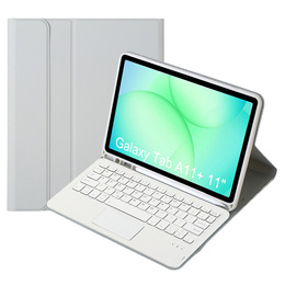 Bluetooth billentyűzettel és érintőpaddal ellátott tok Samsung Galaxy Tab A11+ készülékhez