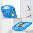 Gyermek tok iPad mini 8.3" 2021 (6 gen.) / iPad mini 8.3" 2024 (7 gen.), Cute Patterns, állvánnyal, kék