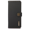 KHAZNEH RFID tok Xiaomi 13T / 13T Pro, Litchi textúra, fekete