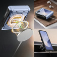 Tongate MECH tok MagSafe-val Samsung Galaxy Z Flip7 FE / Z Flip6, kék