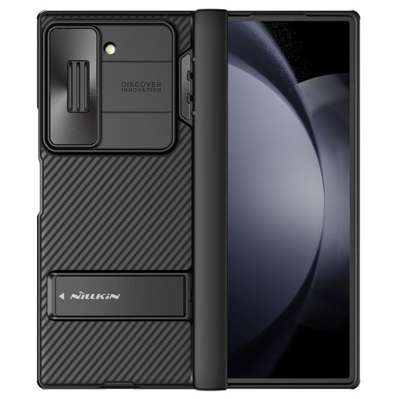 Tok Samsung Galaxy Z Fold6 5G, páncélozott Nillkin, CamShield Pro, fekete