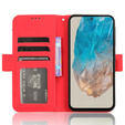 Pattintható tok a Samsung Galaxy M35, Card Slot, piros