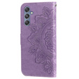 Pattintható tok a Samsung Galaxy M34 5G, Mandala Flower, lila