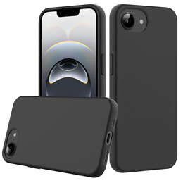 Telefontok a iPhone 16e, Silicone MagSafe, fekete