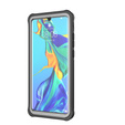 Tok Huawei P30 Pro készülékhez, Shockproof, fóliával, fekete