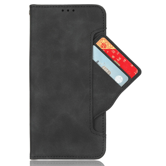 Pattintható tok a Oppo A60, Card Slot, fekete