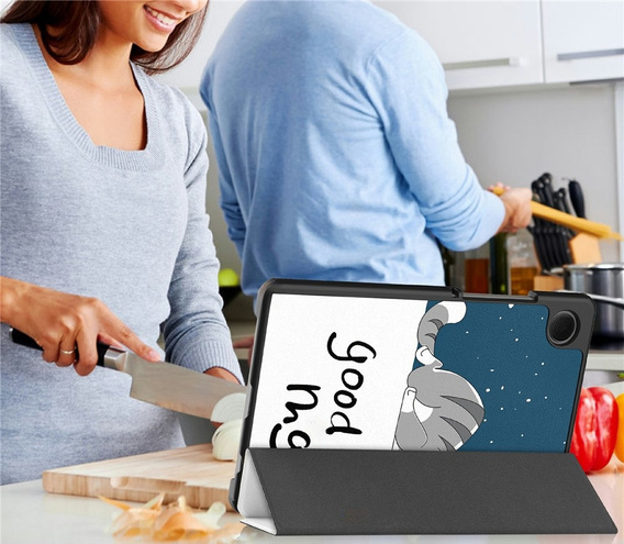 Smartcase nyomtatott mintával Samsung Galaxy Tab A11/A9 készülékekhez