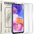 2x edzett üveg a Samsung Galaxy A23 4G/5G, ERBORD 9H Hard Glass a képernyőn