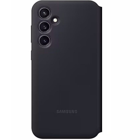 Eredeti Samsung tok a Galaxy S23 FE, S View Wallet Cover, fekete