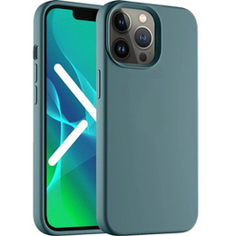 Telefontok a iPhone 14 Pro, Silicone Lite, zöld