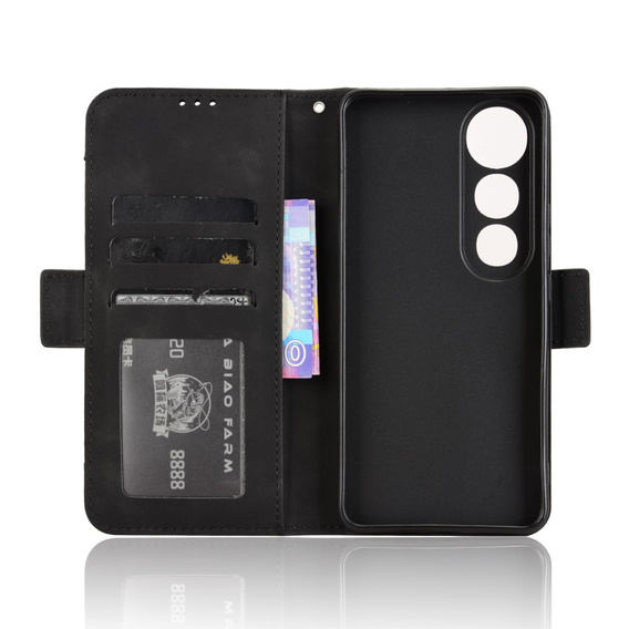 Pattintható tok a Vivo V50 Lite 4G / 5G, Card Slot, fekete