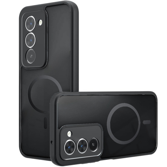Matt tok Xiaomi Redmi 15 5G / 4G, MagSafe-hoz, áttetsző fekete