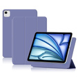 Tok Apple iPad Air 13" 6 gen. 2024 (A2836, Magnetic smartcase, lila