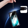 IP68 vízálló tok iPhone 16 Pro Max készülékhez, SHELLBOX MagSafe, fekete