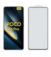 3D edzett üveg Xiaomi Poco F6 Pro készülékhez, fekete keret