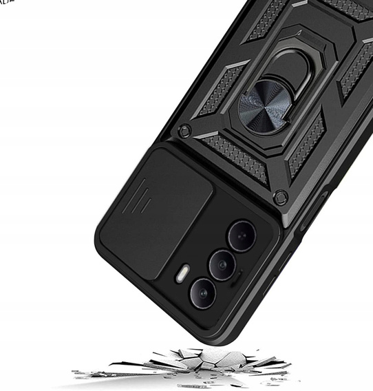 Telefontok a Realme C71, CamShield Slide, fekete