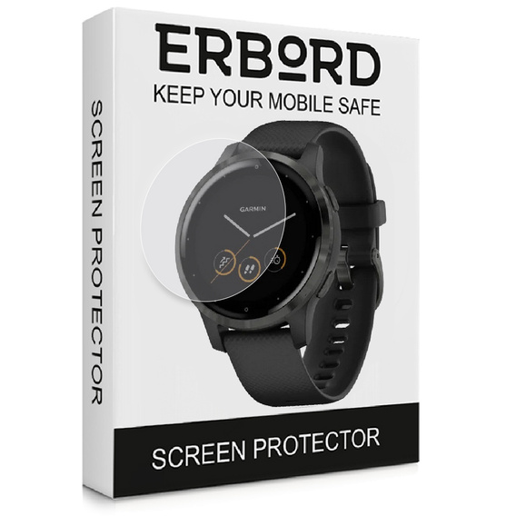 3x ERBORD hidrogél fólia Garmin Vivoactive 4s