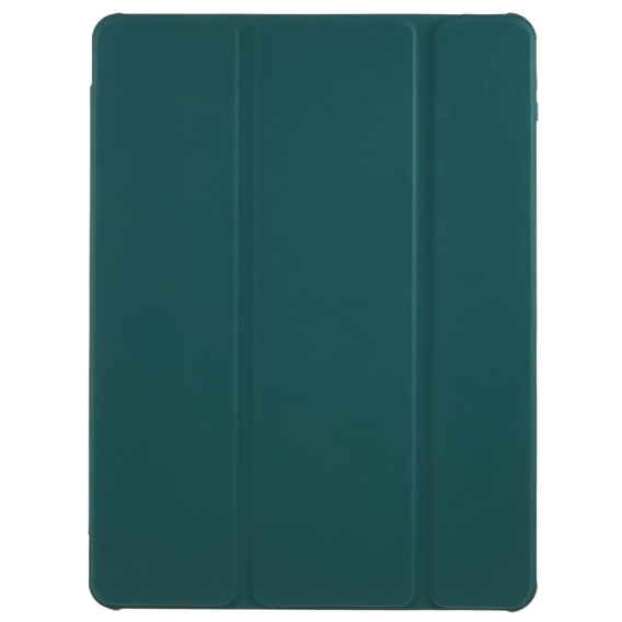 Tok iPad 10.2 2021 / 2020 / 2019, Smartcase Hybrid, tolltartó résszel, sötétzöld