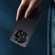 Bőr tok Honor Magic 5 Pro, leather hybrid, fekete