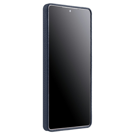 MELKCO tok Samsung Galaxy S25 Ultra, bőr, sötétkék
