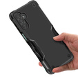 Páncélozott tok a Samsung Galaxy A14 4G/5G, Dual-Layer, fekete