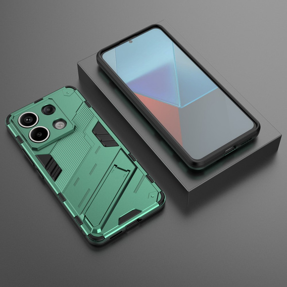 Tok Xiaomi Redmi Note 13 Pro 5G, Military kickstand, zöld