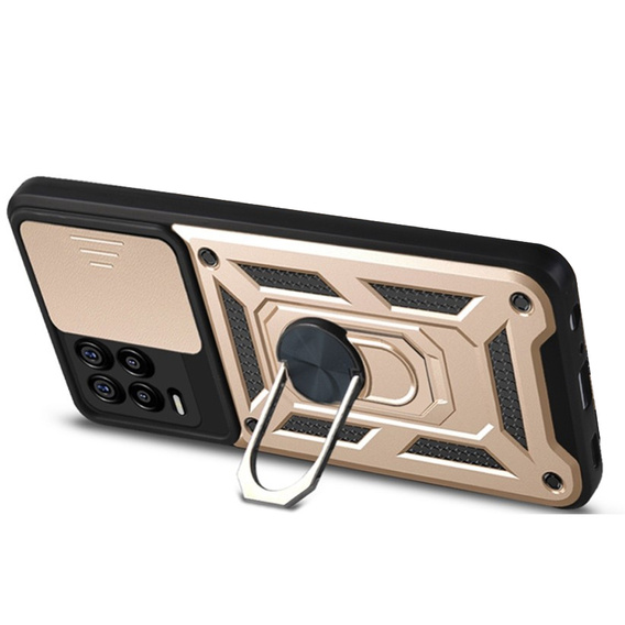 Telefontok a Realme 8 / 8 Pro, CamShield Slide, arany