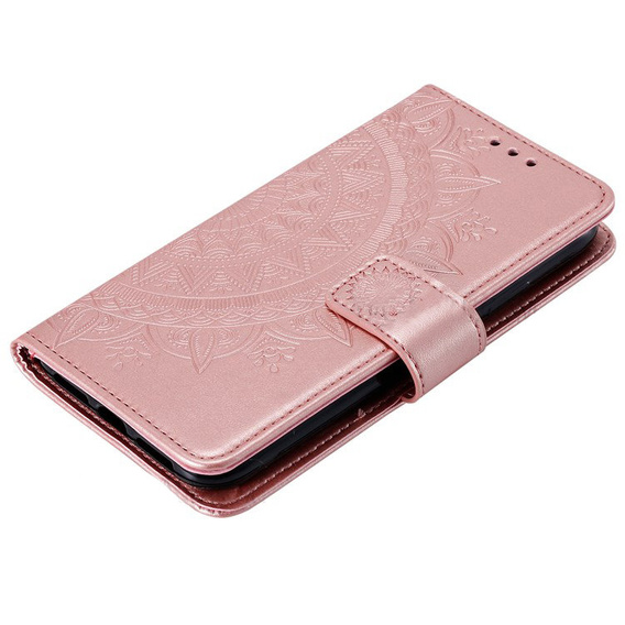 Pattintható tok a Motorola Moto G71 5G, Mandala, kék