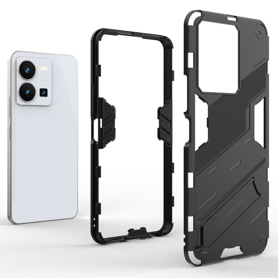 Tok Vivo Y35 4G, Military kickstand, fekete