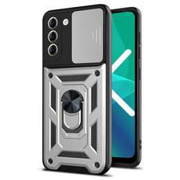 Telefontok a Samsung Galaxy S23 Plus, CamShield Slide, ezüst