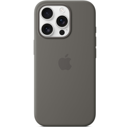 Eredeti Apple szilikon tok MagSafe iPhone 16 Pro készülékhez, kőszürke MYYL3ZM/A