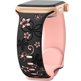 Szilikon szíj Apple Watch 1/2/3/4/4/5/6/7/8/9/SE/ULTRA/ULTRA 2 42/44/45/45/49MM órához