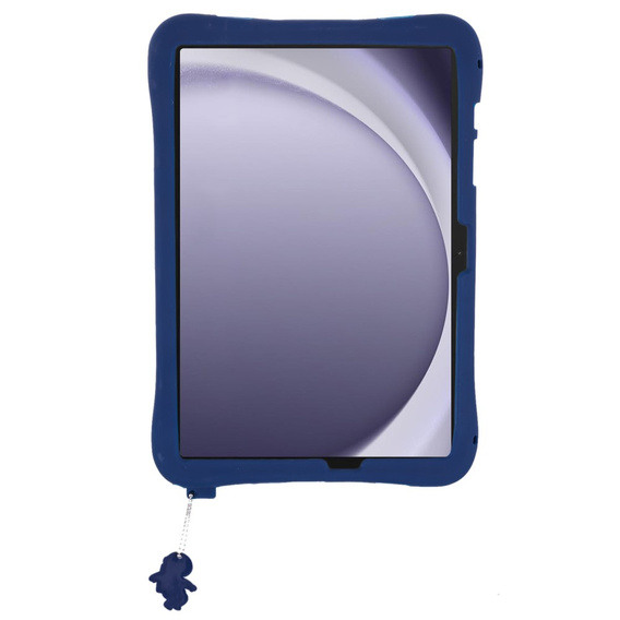 Gyermek szilikon tok Samsung Galaxy Tab A9+ X210 / X215 / X216B, páncélozott, asztronauta, tengerészkék