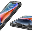 Vízálló tok iPhone 14, Redpepper, MagSafe-hoz, fekete