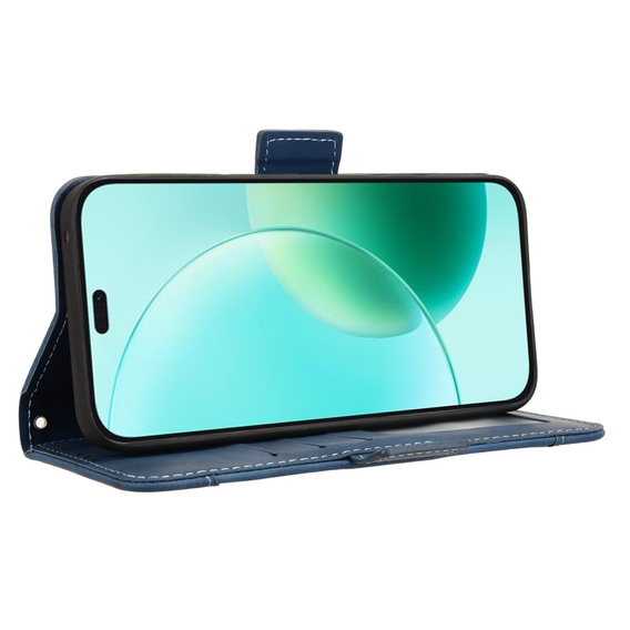 Pattintható tok a Honor 400 Lite, Card Slot, sötétkék