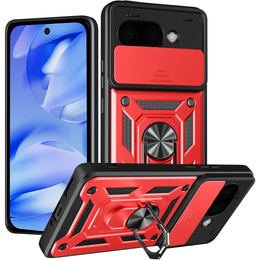 Telefontok a Google Pixel 9A, CamShield Slide, piros