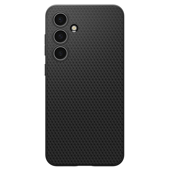 A Spigen tok Samsung Galaxy S24 FE, Liquid Air, fekete + 9H edzett üveghez