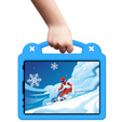 Gyermek tok iPad Air 10.9" 2022/2020 (5/4 gen.) / Pro 11" 2022/2021/2020 (4/3/2 gen.), Cute Patterns, állvánnyal, kék