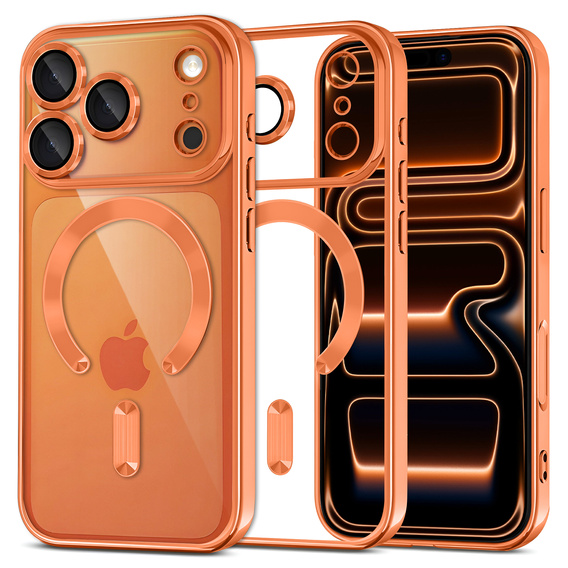 Mágneses tok lencsevédelemmel iPhone 17 Pro Max készülékhez