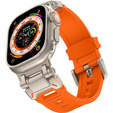 ERBORD ProTech szíj Apple Watch 1/2/3/4/4/5/6/7/8/9/SE/Ultra/Ultra 2 42/44/45/49MM, narancssárga