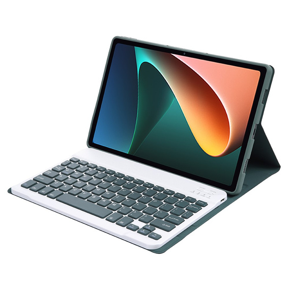Tok + billentyűzet Xiaomi Pad 5/5 Pro, zöld