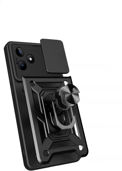 Telefontok a Realme C63, CamShield Slide, fekete