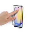 Mocolo Full Glue edzett üveg a következőkhöz Samsung Galaxy A25 5G, fekete keret