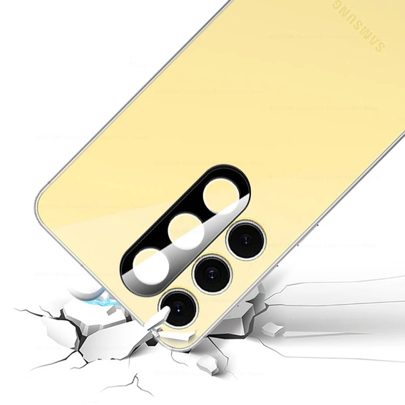 Edzett kameraüveg Samsung Galaxy S24 FE, fekete