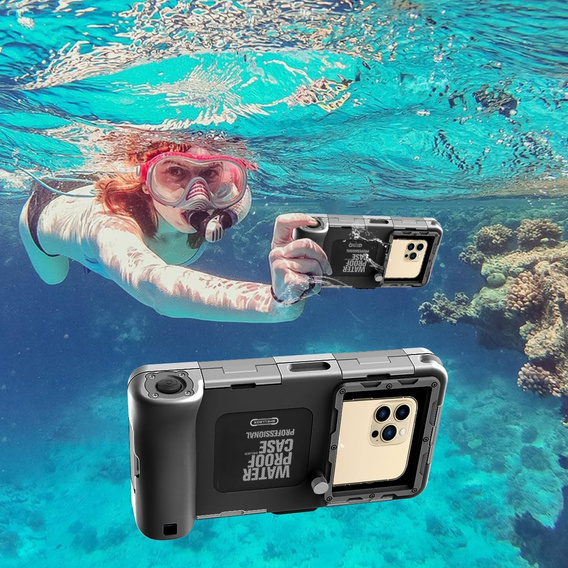 Shellbox 2. generációs vízálló tok 4,7„-6,7” méretű okostelefonokhoz