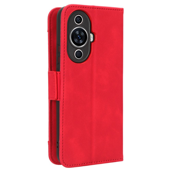 Pattintható tok a Huawei Nova 11 Pro, Card Slot, piros