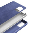 Telefontok a Samsung Galaxy A02s, Silicone Lite, sötétkék